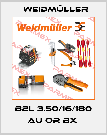 B2L 3.50/16/180 AU OR BX  Weidmüller