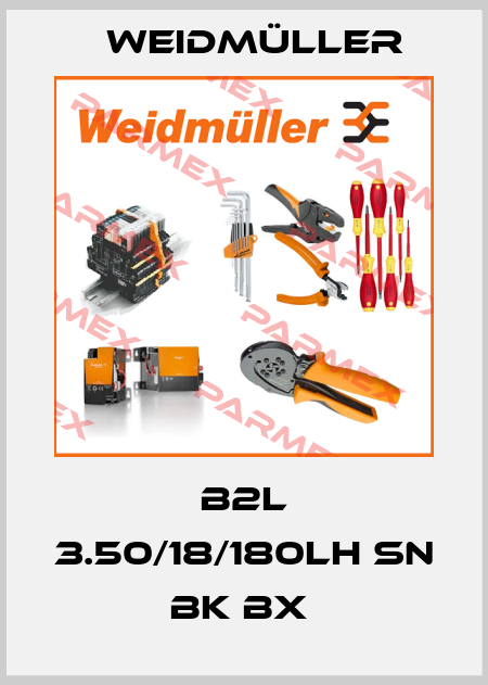 B2L 3.50/18/180LH SN BK BX  Weidmüller