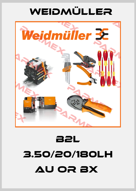 B2L 3.50/20/180LH AU OR BX  Weidmüller