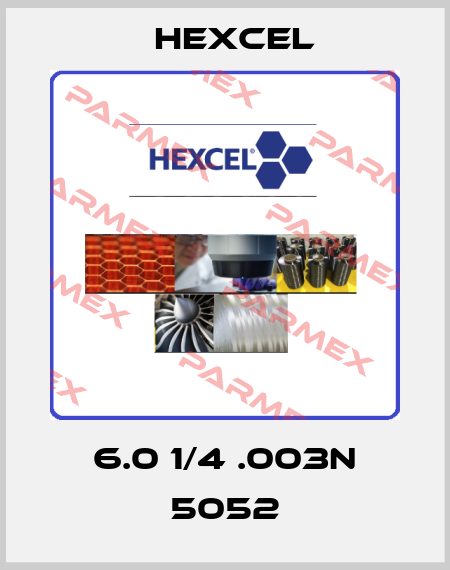 6.0 1/4 .003N 5052 Hexcel