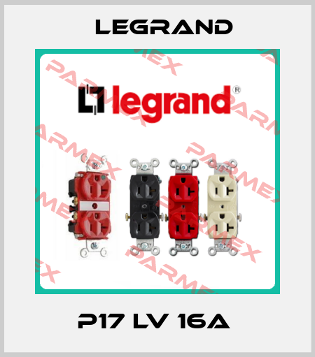 P17 LV 16A  Legrand