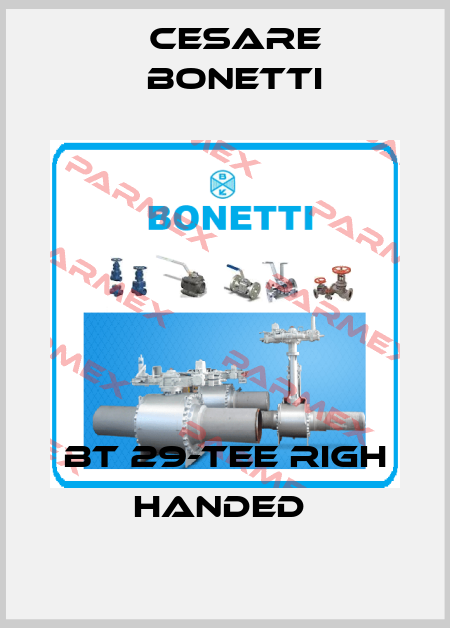 BT 29-TEE RIGH HANDED  Cesare Bonetti