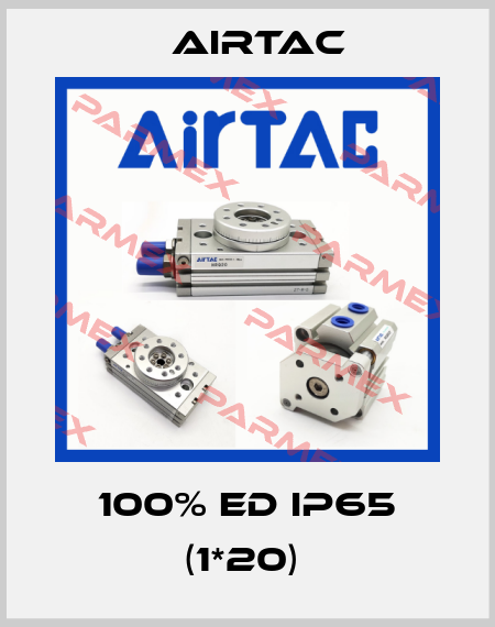 100% ED IP65 (1*20)  Airtac