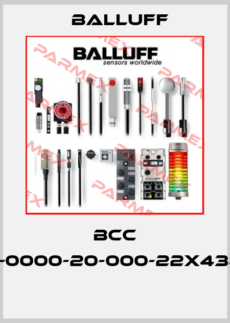 BCC M334-0000-20-000-22X434-000  Balluff