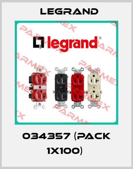 034357 (pack 1x100)  Legrand