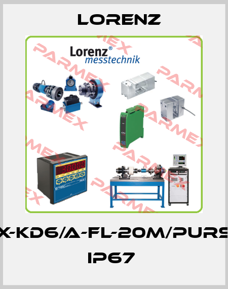 X-KD6/A-FL-20m/PURS IP67  Lorenz