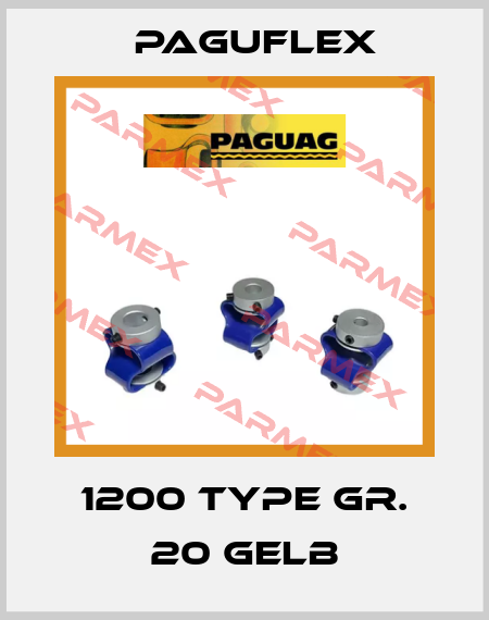 1200 Type Gr. 20 gelb Paguflex