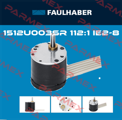1512U003SR 112:1 IE2-8 Faulhaber