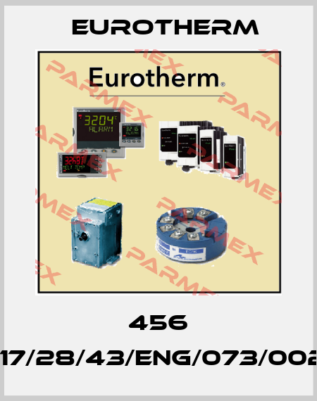 456 117/28/43/ENG/073/002 Eurotherm