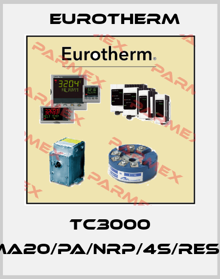 TC3000 150A/440V/110V120/415/4MA20/PA/NRP/4S/RES/V2/RTR/ENG/FUSE/-/-//00/ Eurotherm