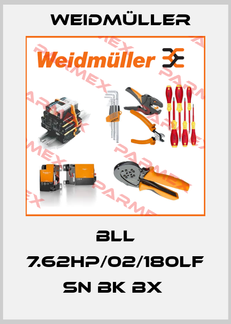 BLL 7.62HP/02/180LF SN BK BX  Weidmüller