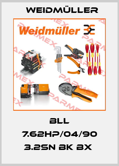 BLL 7.62HP/04/90 3.2SN BK BX  Weidmüller