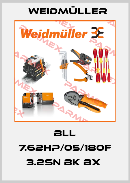 BLL 7.62HP/05/180F 3.2SN BK BX  Weidmüller