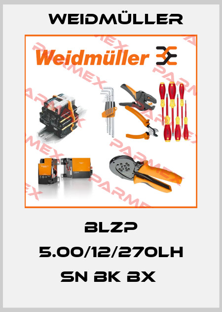 BLZP 5.00/12/270LH SN BK BX  Weidmüller
