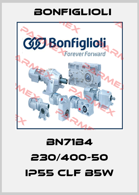 BN71B4 230/400-50 IP55 CLF B5W Bonfiglioli