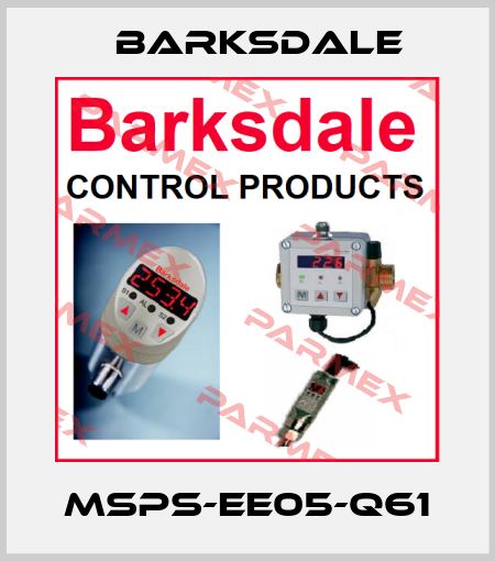 MSPS-EE05-Q61 Barksdale