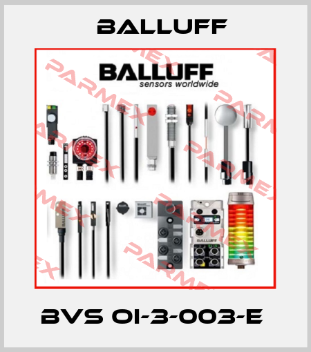 BVS OI-3-003-E  Balluff