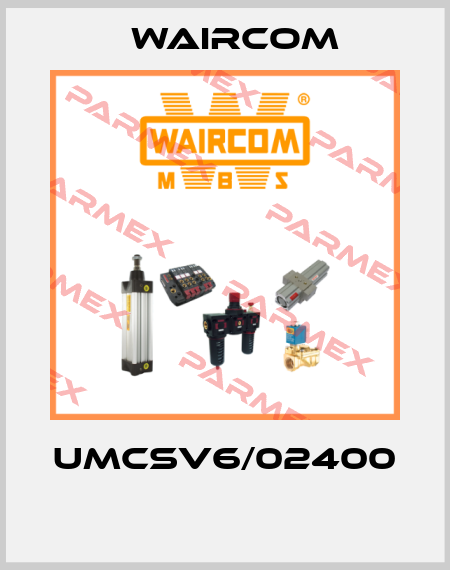 UMCSV6/02400  Waircom