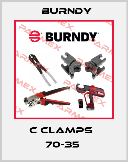 C CLAMPS   70-35  Burndy