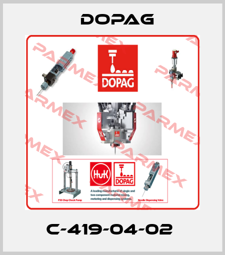 C-419-04-02  Dopag