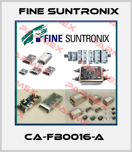 CA-FB0016-A  Fine Suntronix