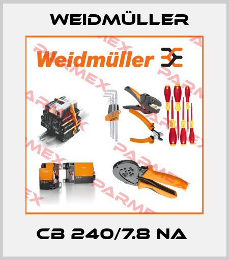 CB 240/7.8 NA  Weidmüller
