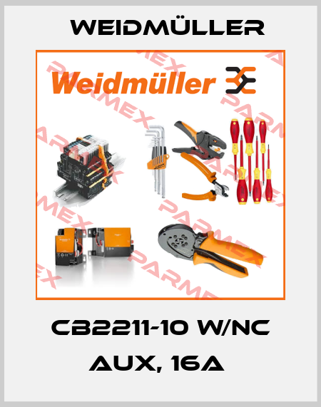CB2211-10 W/NC AUX, 16A  Weidmüller