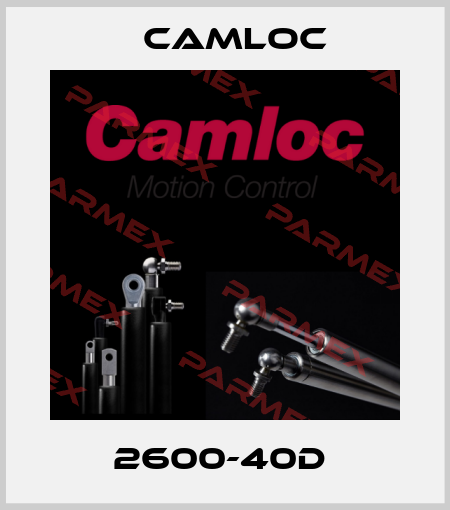 2600-40D  Camloc