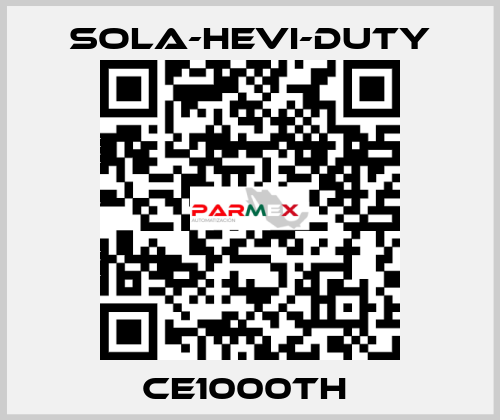 CE1000TH  Sola-Hevi-Duty