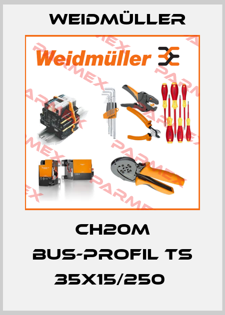 CH20M BUS-PROFIL TS 35X15/250  Weidmüller