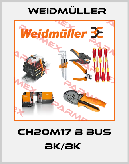 CH20M17 B BUS BK/BK  Weidmüller