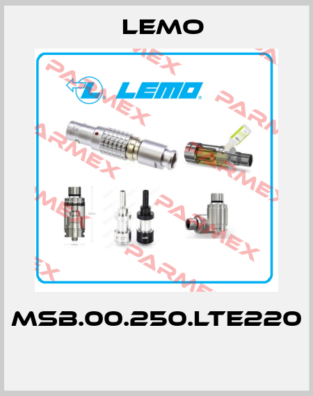 MSB.00.250.LTE220  Lemo