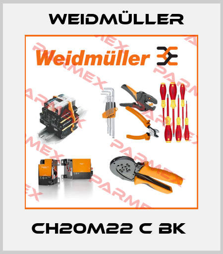 CH20M22 C BK  Weidmüller