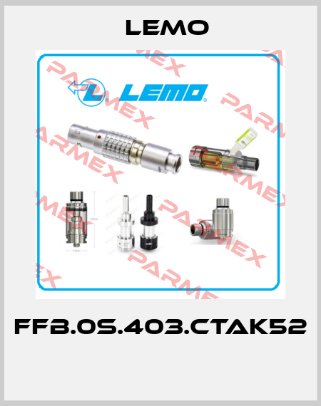 FFB.0S.403.CTAK52  Lemo