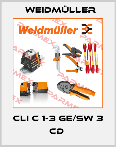CLI C 1-3 GE/SW 3 CD  Weidmüller