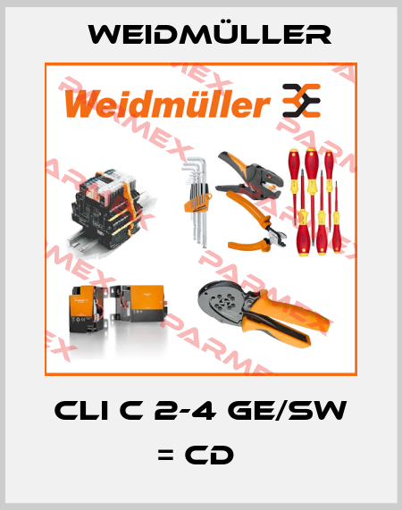 CLI C 2-4 GE/SW = CD  Weidmüller