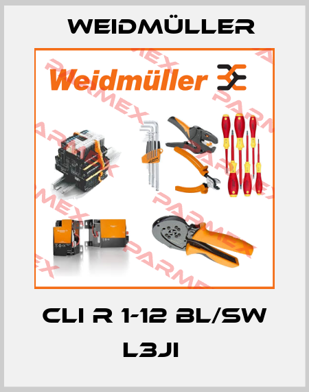 CLI R 1-12 BL/SW L3JI  Weidmüller