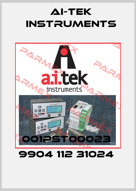 001PST00023  9904 112 31024  AI-Tek Instruments