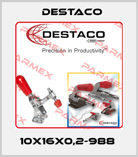 10X16X0,2-988  Destaco