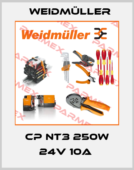 CP NT3 250W 24V 10A  Weidmüller