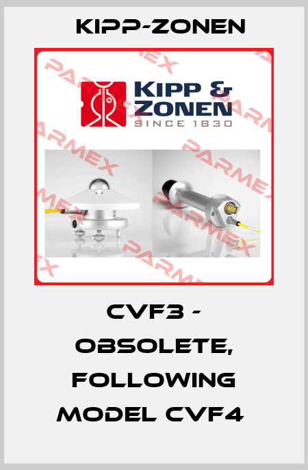 CVF3 - OBSOLETE, FOLLOWING MODEL CVF4  Kipp-Zonen