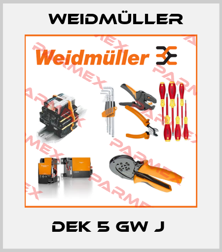 DEK 5 GW J  Weidmüller