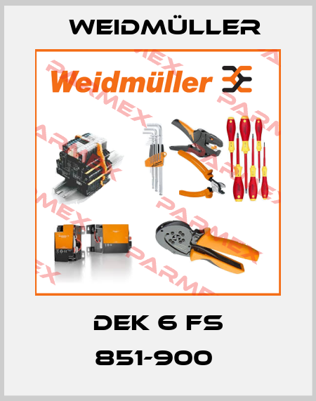 DEK 6 FS 851-900  Weidmüller