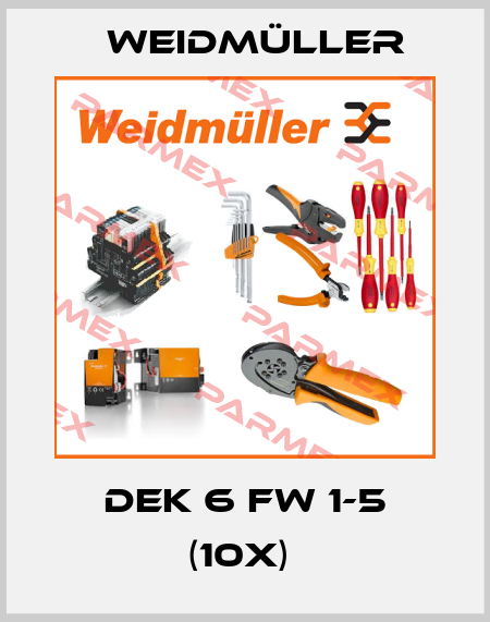 DEK 6 FW 1-5 (10X)  Weidmüller