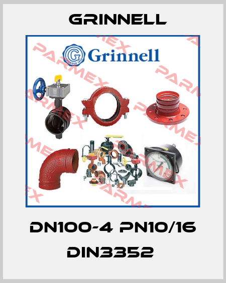 DN100-4 PN10/16 DIN3352  Grinnell
