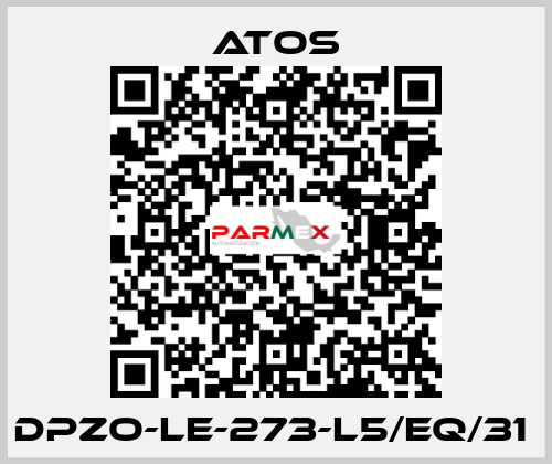 DPZO-LE-273-L5/EQ/31  Atos