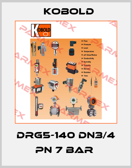 DRG5-140 DN3/4 PN 7 BAR  Kobold