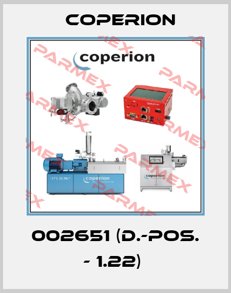 002651 (D.-POS. - 1.22)  Coperion