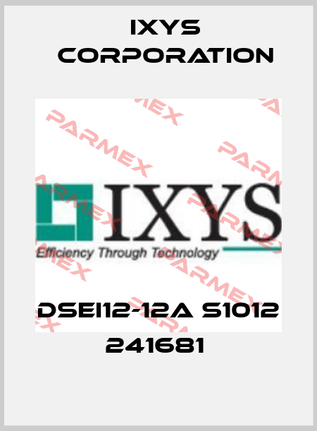 DSEI12-12A S1012 241681  Ixys Corporation