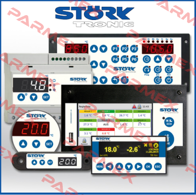 ST46-IN1KAR.112 2XPTC 230AC K1234 DIN rail  Stork tronic